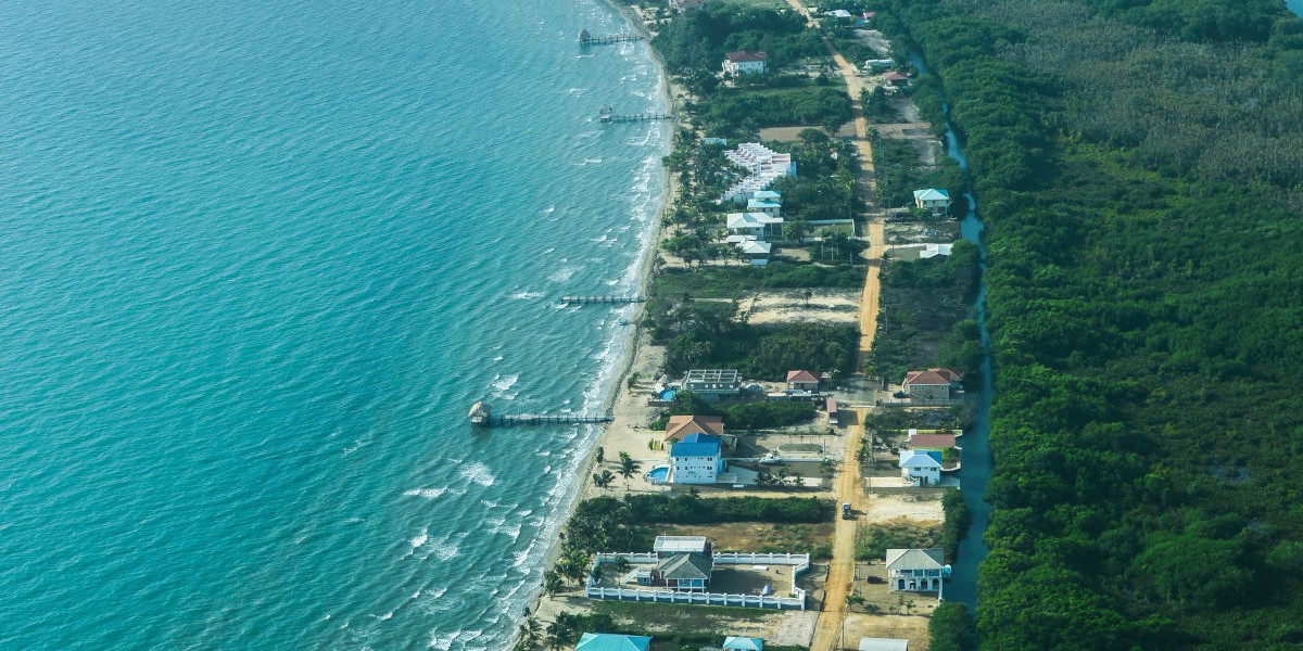 Placencia Aerial